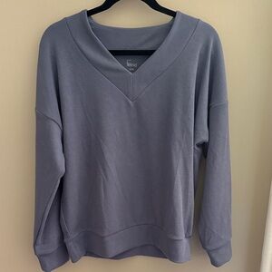 Fila Lavender V-Neck Pullover